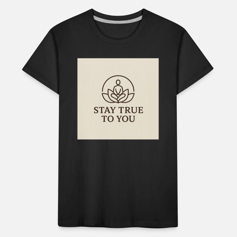 Pleine conscience et équilibre intérieur T-shirt bio Premium Enfant