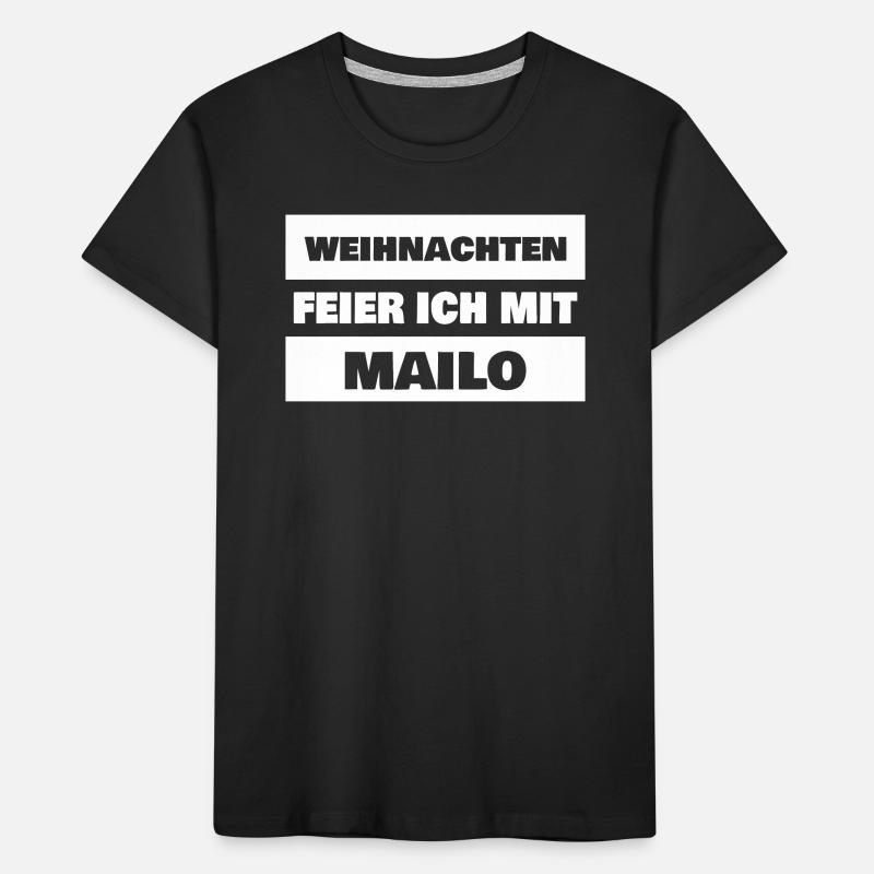 First name Mailo Kids' Premium Organic T-Shirt