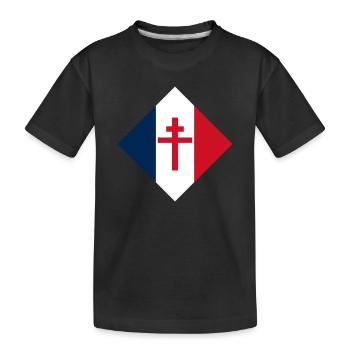 La Résistance - T-shirt bio Premium Enfant - noir - Devant
