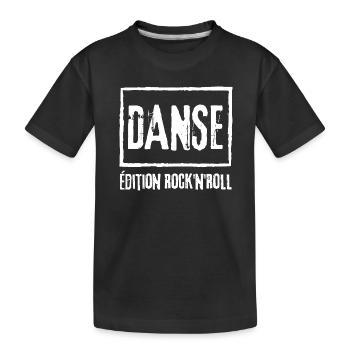 DANCE Rock Edition - Kids' Premium Organic T-Shirt - black - Front