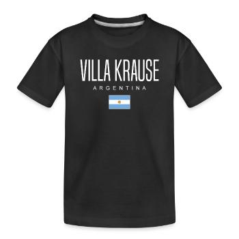 Villa Krause Argentine Argentin - T-shirt bio Premium Enfant - noir - Devant