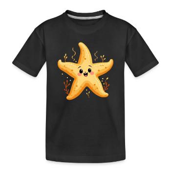 Starfish Costume Sea Creature Under Water Summer - Kids' Premium Organic T-Shirt - black - Front