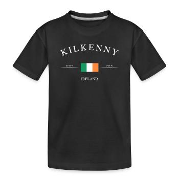 Kilkenny, Irlande – Souvenirs et cadeaux de vacances - T-shirt bio Premium Enfant - noir - Devant