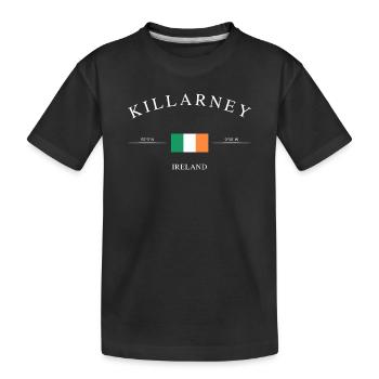 Killarney, Irlande – Souvenir et cadeau de Noël - T-shirt bio Premium Enfant - noir - Devant