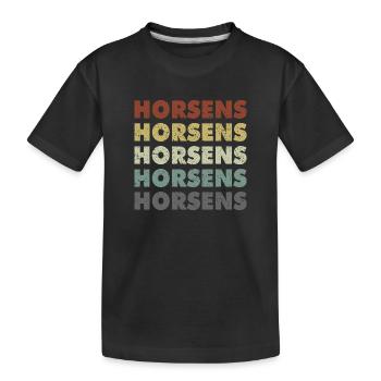 Horsens - Danemark - Danemark - Scandinavie - T-shirt bio Premium Enfant - noir - Devant