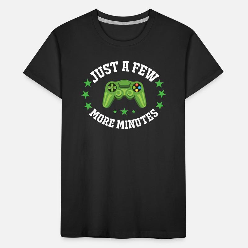 Nur noch ein paar Minuten Controller Kinder Premium Bio T-Shirt