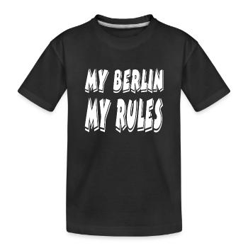 Berlin - T-shirt bio Premium Enfant - noir - Devant