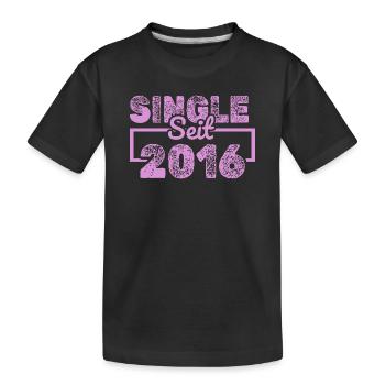 Single, 2016 - T-shirt bio Premium Enfant - noir - Devant