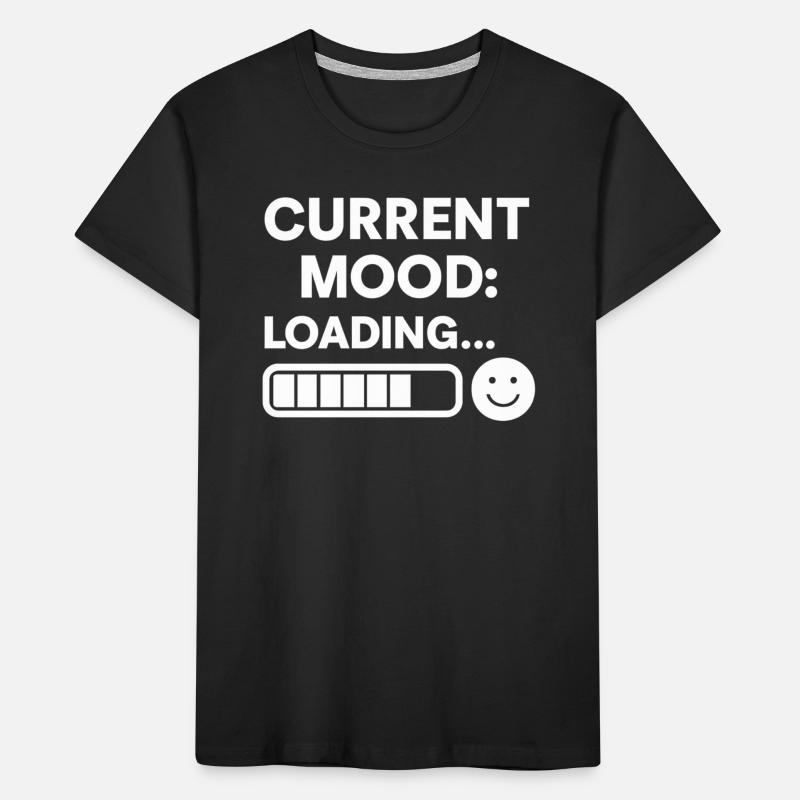 Current Mood Loading Kids' Premium Organic T-Shirt