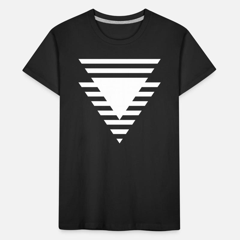 Stepped Triangular Prism Kids' Premium Organic T-Shirt