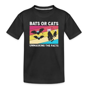 Révélation du sexe Halloween - T-shirt bio Premium Enfant - noir - Devant