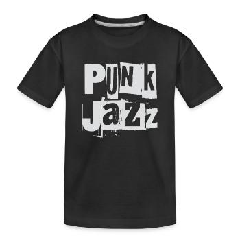 Punk Jazz Fusion - Kinder Premium Bio T-Shirt - Schwarz - Vorne