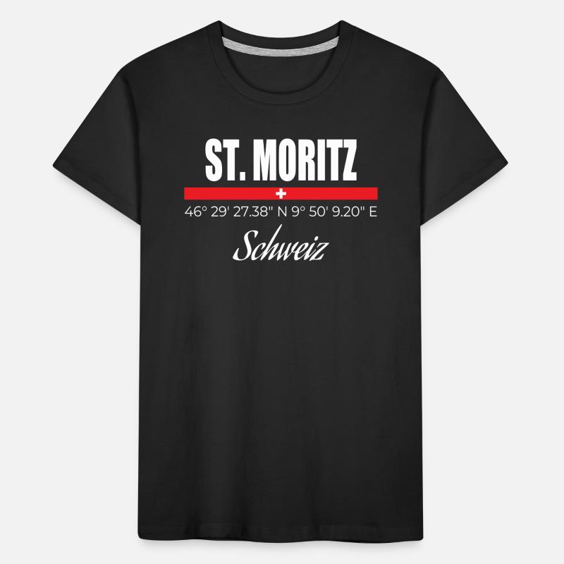 Saint-Moritz T-shirt bio Premium Enfant
