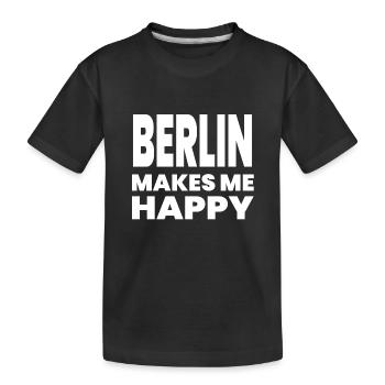 Berlin - T-shirt bio Premium Enfant - noir - Devant