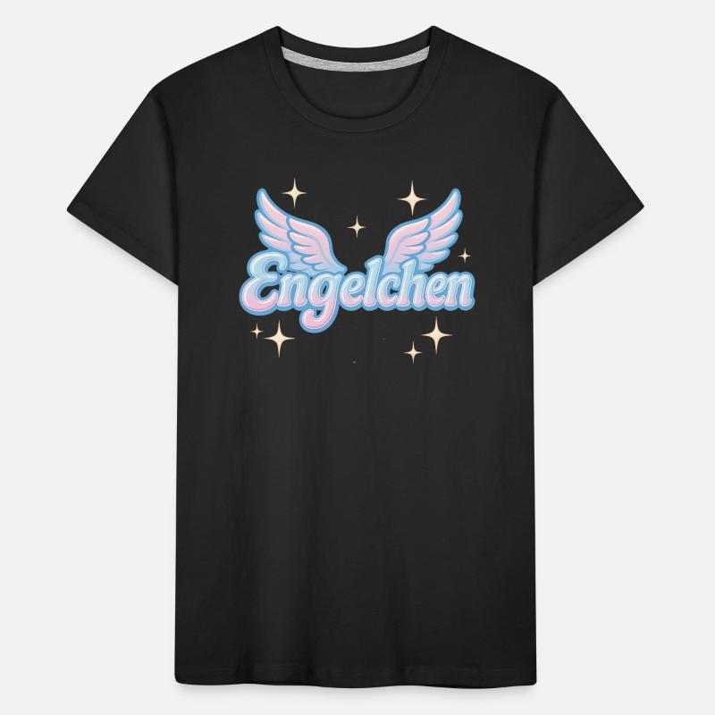 Engelchen / y2k statement spitzname design Kinder Premium Bio T-Shirt