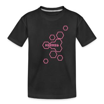 Hennes - Kinder Premium Bio T-Shirt - Schwarz - Vorne