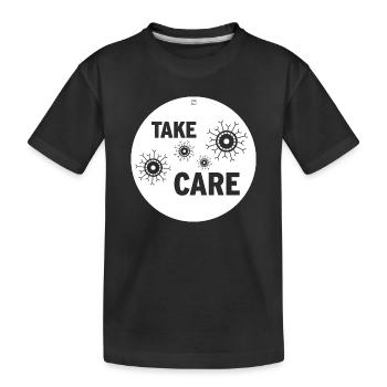 PRENDS SOIN DE TOI - T-shirt bio Premium Enfant - noir - Devant