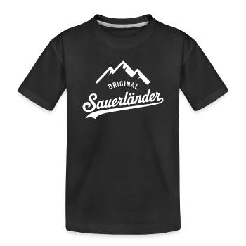 T-shirt Sauerland – Fierté, humour et amour de la patrie - T-shirt bio Premium Enfant - noir - Devant