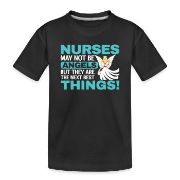 infirmier - T-shirt bio Premium Enfant - noir - Devant