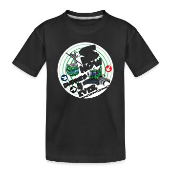 1423-snow_buddies_groen - T-shirt bio Premium Enfant - noir - Devant