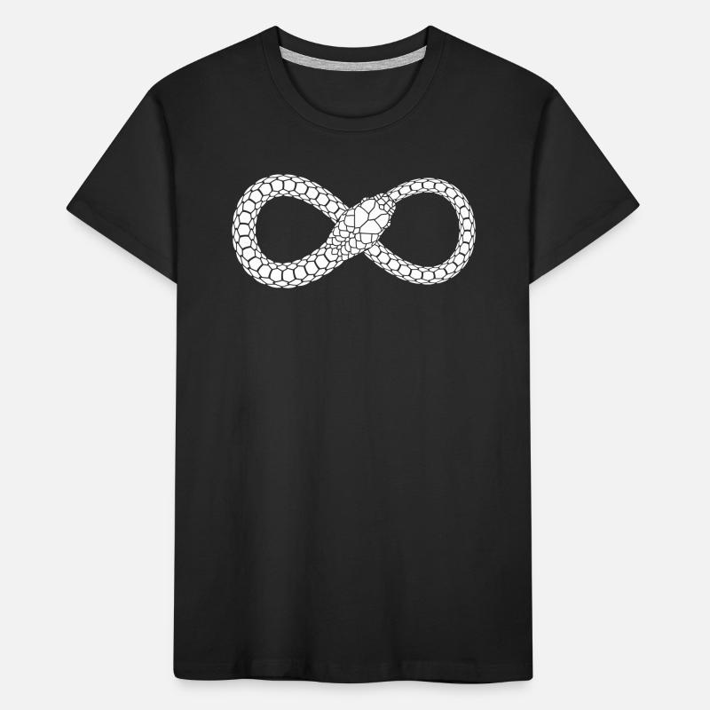 Infinite Serpent Loop Kids' Premium Organic T-Shirt