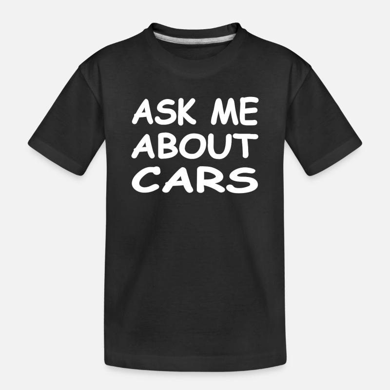 Auto - Kinder Premium Bio T-Shirt - Schwarz
