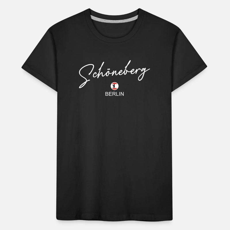 Schöneberg - Drapeau de Berlin - Ours de Berlin - Berlin T-shirt bio Premium Enfant