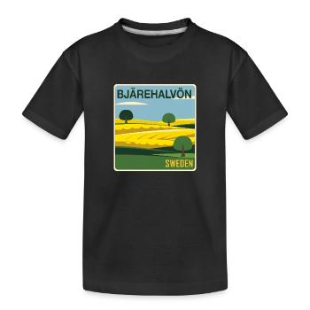 Bjärehalvön Campagne suédoise - T-shirt bio Premium Enfant - noir - Devant