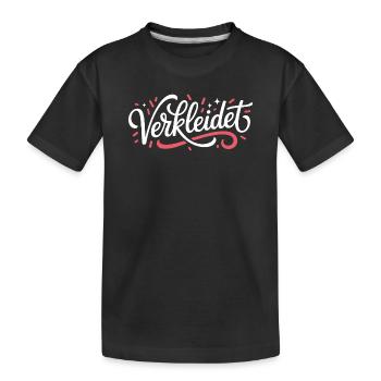 Déguisement déguisement carnaval carnaval - T-shirt bio Premium Enfant - noir - Devant