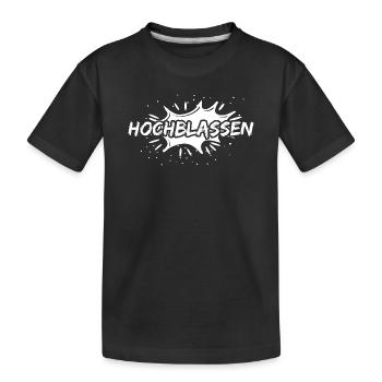 Haut-Haut, Haut-Pâle, - T-shirt bio Premium Enfant - noir - Devant
