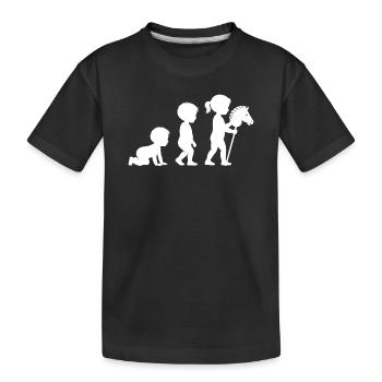 Hobby Horsing - T-shirt bio Premium Enfant - noir - Devant