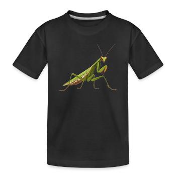 Mantes religieuses Mantes religieuses - T-shirt bio Premium Enfant - noir - Devant