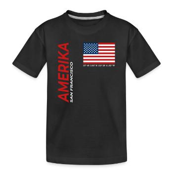 San Francisco - T-shirt bio Premium Enfant - noir - Devant