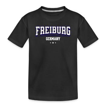Collège de Fribourg, Allemagne Design - T-shirt bio Premium Enfant - noir - Devant