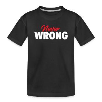 Jamais se tromper Faire des couples en couple drôle pour la Saint-Valentin - T-shirt bio Premium Enfant - noir - Devant