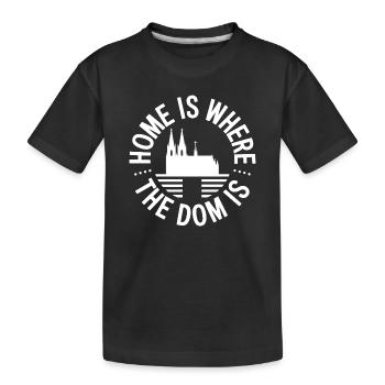 Cologne Home est là où le Dom est Cologne Carnaval Cologne - T-shirt bio Premium Enfant - noir - Devant