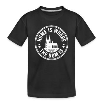 Cologne Home est là où le Dom est Cologne Carnaval Cologne - T-shirt bio Premium Enfant - noir - Devant