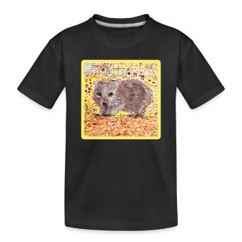 Wombat - T-shirt bio Premium Enfant - noir - Devant