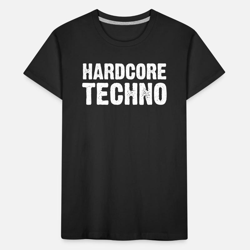 Hardcore Techno Dévasté T-shirt bio Premium Enfant