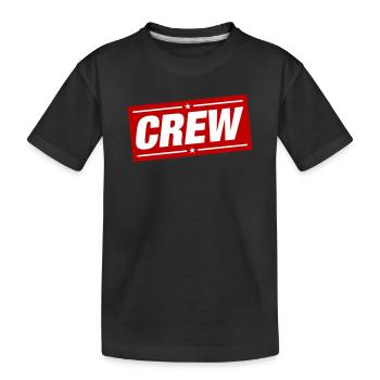 Conception de l’équipage - T-shirt bio Premium Enfant - noir - Devant