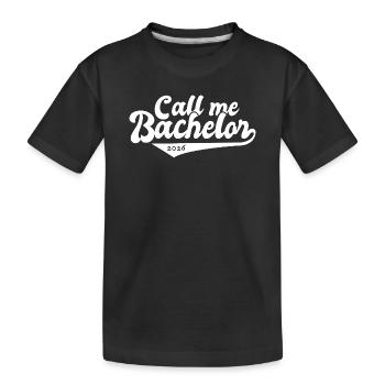 Licence Diplôme 2026 - T-shirt bio Premium Enfant - noir - Devant