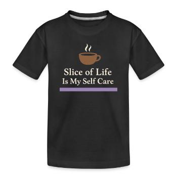 Anime-introvert Weeb Stubenhocker - Kinder Premium Bio T-Shirt - Schwarz - Vorne