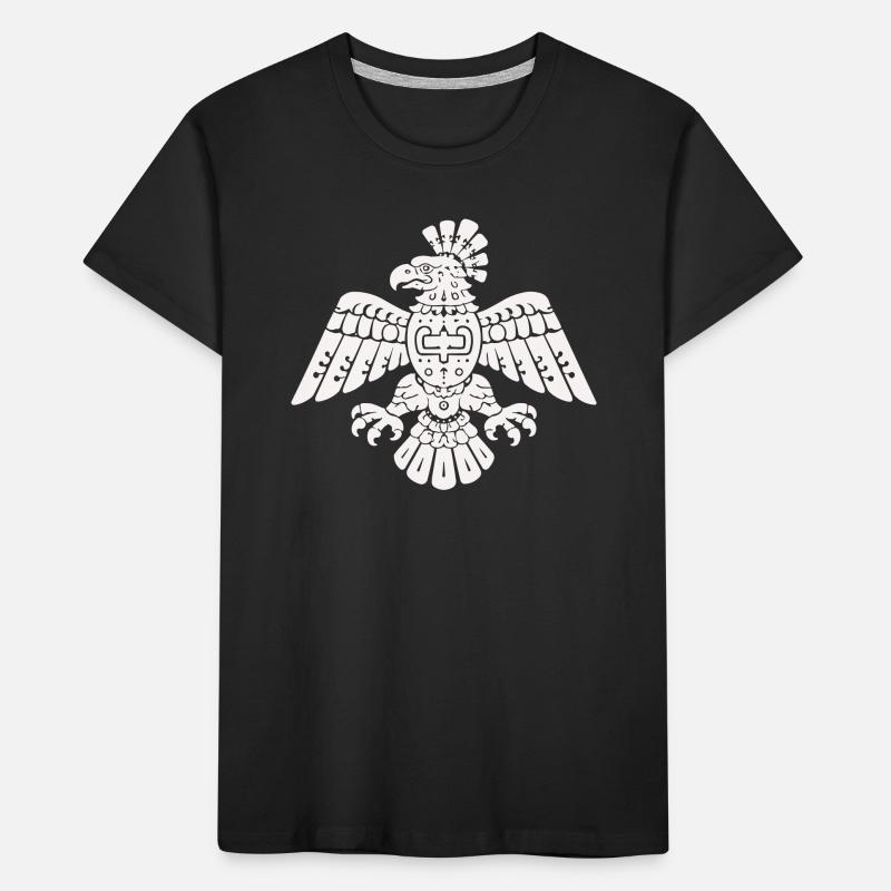 Aztec Eagle Totem Pattern Kids' Premium Organic T-Shirt