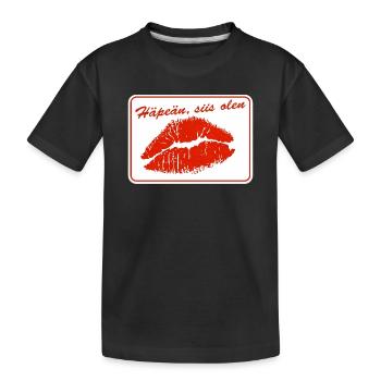 J’ai honte, alors je suis - T-shirt bio Premium Enfant - noir - Devant