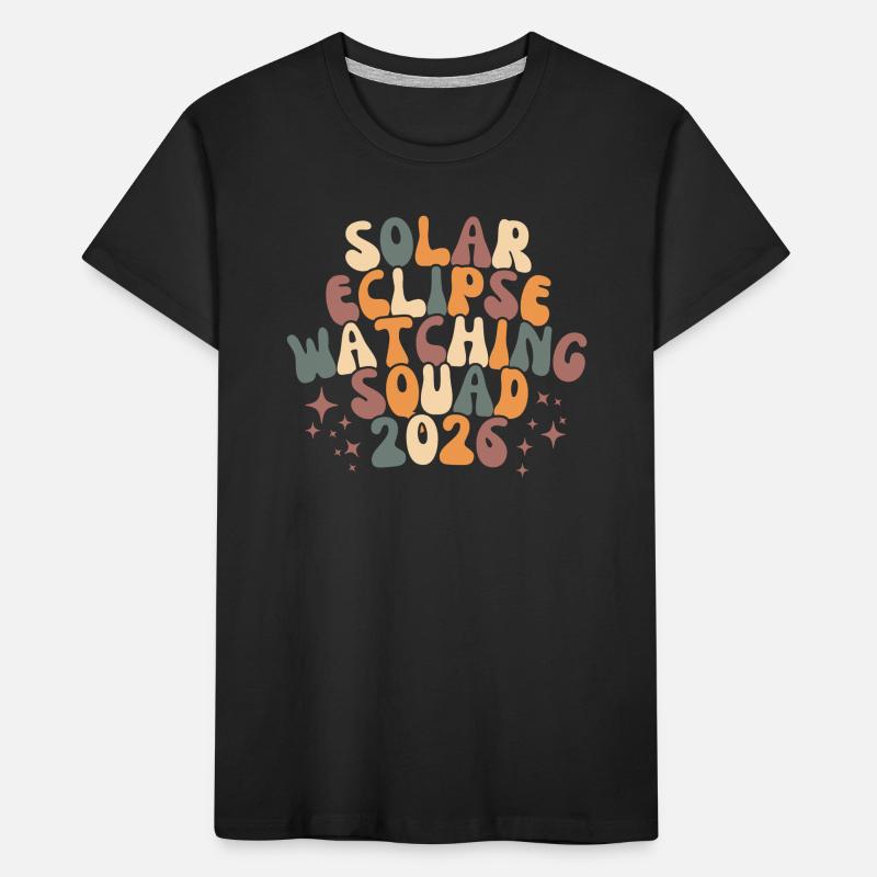 Sun Eclipse Retro Squad Kids' Premium Organic T-Shirt