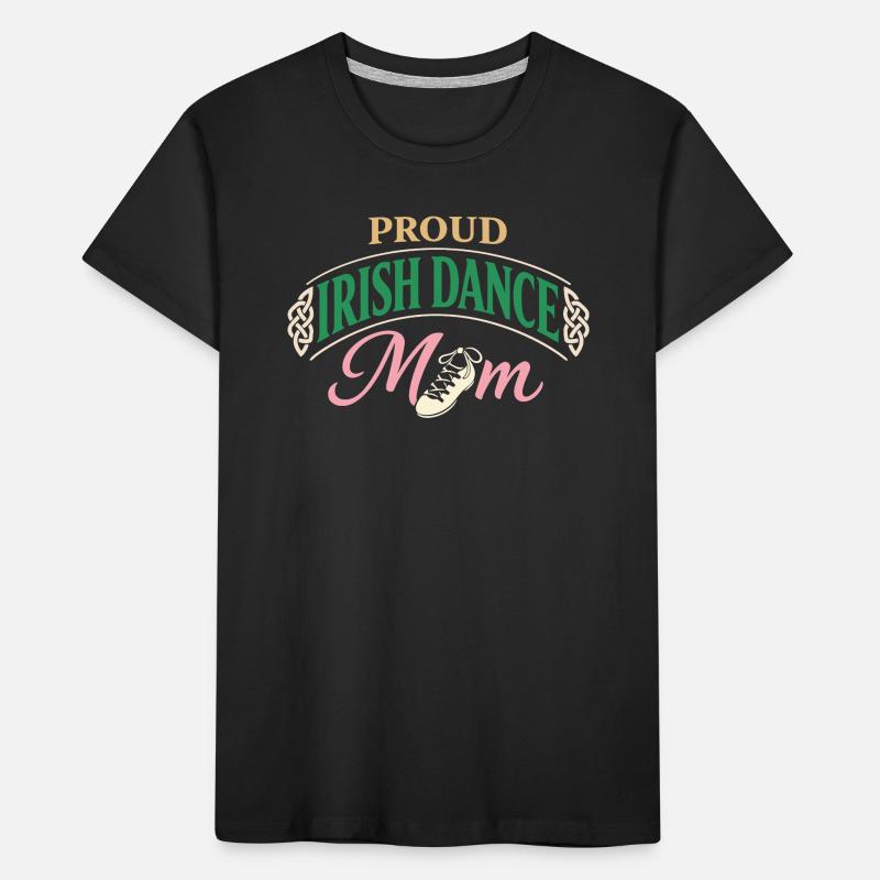 Irish Dance Step-dancing Celtic Fan Kids' Premium Organic T-Shirt