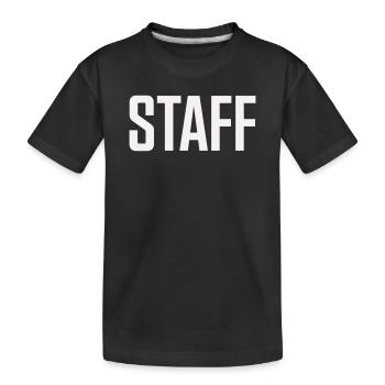 Personnel - T-shirt bio Premium Enfant - noir - Devant