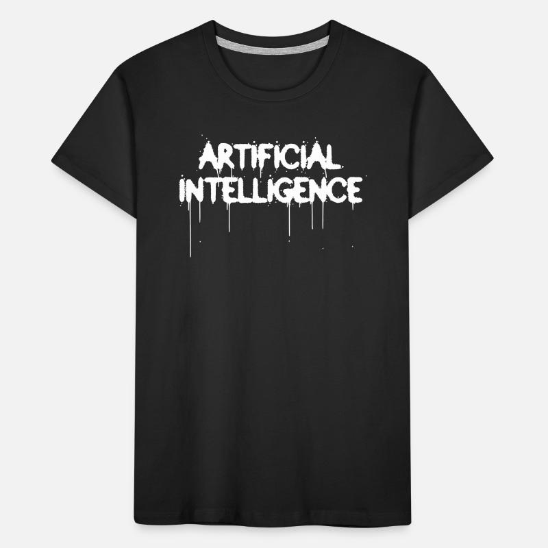 Artificial Intelligence Graffiti AI Kids' Premium Organic T-Shirt