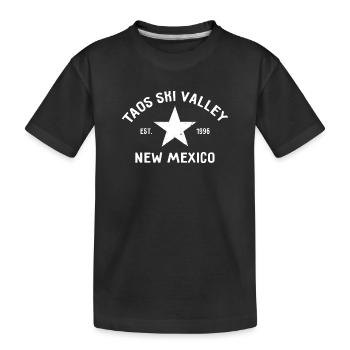 Taos Ski Valley - Nouveau-Mexique - États-Unis - Amérique - T-shirt bio Premium Enfant - noir - Devant