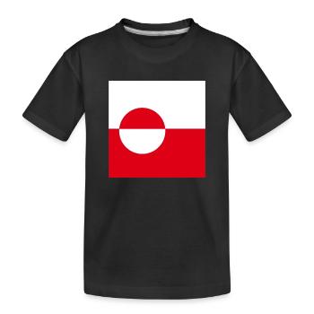 Groenland - T-shirt bio Premium Enfant - noir - Devant